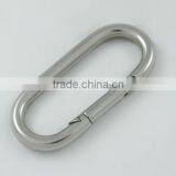 Stainless Steel Carabiner Straight Spring Snap Hook