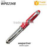 LED MINI Metal Pen Flashlights With Separable Cap, Stylus Pen thumbnail-1