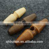 Chinese Wood Toggle 2-holes Button for Coat thumbnail-2