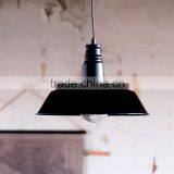 10.10-7 White Industrial Chic Black Warehouse Industrial Ceiling Pendant Light