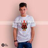 2016 Men T-shirt Male Design Printed Logo Slogan Screenprint Transfer DTG OEM Service thumbnail-1