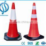 1meter PE and Rubber Road Cone
