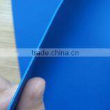 PVC leather 100% polyester fabric for book bonding use