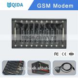 8 ports gsm modem / gsm modem lan with software, 8 sim cards gsm modem SIM BOX