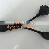 Diagnostic Cable OBDII/OBD2 Connector Male to Female + Mitsubishi12P Connector thumbnail-2