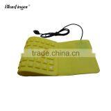 Custome USB Wired Portable Folding Silicon Keyboard thumbnail-2