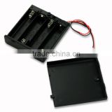 Plastic AA Battery Holder Plastic 18650 Battery Case With Cover And On Off Switch Battery Holder