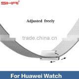 New Arrival Milanese Stainless Steel Adjustable Cuff Watch Band For Huawei Watch Strap Band Loop With Magnetic Connector thumbnail-4