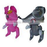 2015 Cheap Custom Customize EN71-1-2-3 Approved Giant Grey/pink Pvc Inflatable Mouse