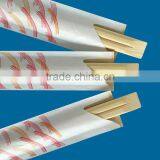 210mm Disposable Paper Wrapped Tensoge Bamboo Chopsticks for Europe thumbnail-1