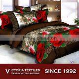 Romantic Red Flower Duvet Covers Double Bedding Bed Set NEW thumbnail-1