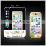 Glass M Curved Edge Screen Protect Film,Electroplating Tempered Glass For IPhone 5C