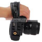 Factory Supply Cheapest Leather Hand Digital Wrist Grip Strap With Quick Release Plate for DSLR Camera thumbnail-3