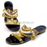 High Quality Popular Style Summer Slipper With Stone Design for Woman