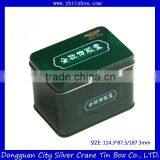 Rectangular Drugs Tin Can