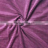 Polyester velvet fabric for sofa, bag fabric,char covering fabric,check design upholstery fabric