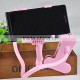 QUALITY ABS FLEXIBIBLE UNIVERSAL HOLDER STAND FOR IPHONE 6S PLUS S7 EDGE FLEXIBLE DESKTOP HOLDER