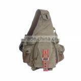 Hot sale fashion canvas sling camera bag