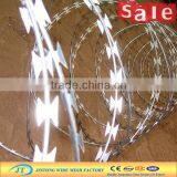 Customized Bto-10 Hot Dipped Glavnized Razor Blade Wire for Sale thumbnail-1