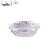 High Quality OEM Colored Diamond Shape Face Cream Cosmetic Acrylic Jar thumbnail-4