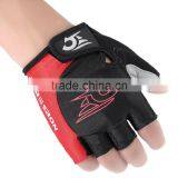 Unisex Shock-absorbing Foam Pad Skip-proof Half Finger Camping Hiking Cycling Climbing Gloves Outdoor Kits