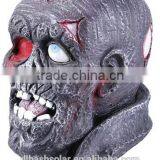 Sinister SKULL Skeleton Scary Lantern Halloween Light Up Party Spooky Decoration thumbnail-3