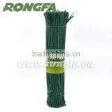 15cm 20cm With 2.0mm and 2.6mm PVC Green Plastic Twist Tie thumbnail-3