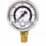 Bourdon Tube Pressure Gauges With Factory-Set Switch Contacts Stainless Steel Case Type PGS21 thumbnail-1