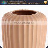 Modern Ceramic Orange Flower Vase for Decoration thumbnail-2