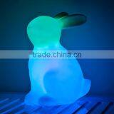 Easter Decoration Bunny Colorful Lamp Mini Sensor Night Light for Children Lights thumbnail-3