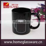 Unique Design Discoloration 11oz Ceramic Coffee Mug thumbnail-3