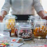 300ml--1500ml Clear Glass Jar for Food Clear Glass Jar for Storage Clear Glass Jar thumbnail-1