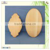 Useful Unfinished Carved Wooden Breakfast Pizza Tray thumbnail-1