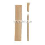 Feature Recycled Paper Pen With Paper Pouch thumbnail-1