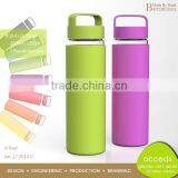 OEM/ODM Factory Made Silicone Glass Water Bottle thumbnail-1