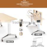 Quality Modern Simple Folding Movable Conference Table Tradining Table thumbnail-3