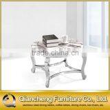 Round Modern Coffee Table Marble Top 865# thumbnail-1