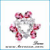 Top Wholesale Wedding Flower Brooch,top Quality Fashion Rhinestone Crown Brooch thumbnail-1