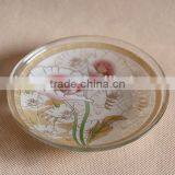 Patterned Glass Plate/Glass Dinner Plates/wholesale Clear Glass Plates thumbnail-2