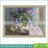 Wholesale New Designs Flowers Of Glass Painting thumbnail-6