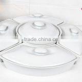 13.5" Size Porcelain Cooking Pot Set With Lid thumbnail-2