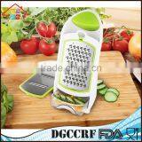 NBRSC Multi-Functional 3 in 1 Ergonomic Vegetable Grater and Container Cheese Slicer With Interchangeable Stainless Steel Blades thumbnail-1