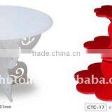 Three Floors Plastic Cake Display Stand thumbnail-1