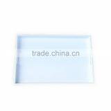Black Skull White Lacquer Tray thumbnail-2