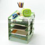 Cosmetics Storage Box Wooden Folder Storage Box /DIY Storage Rack/letter Storage Rack thumbnail-6