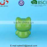 BSCI Audit Factory Glazed Green Ceramic Frog Coin Bank for Kids, Decorative Money Boxes thumbnail-3
