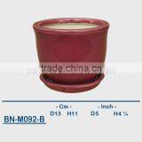 Vietnamese Ceramic Glazed Mini Flower Pot BN-M092 thumbnail-2