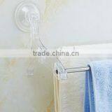 Plastic Double Towel Rack With Sucker thumbnail-3