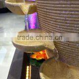 Decorative Indoor or Outdoor Water Fountain Resin Pot Indoor Water Fountain thumbnail-6