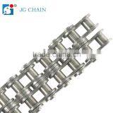 06C-2 Made in China 40Mn Steel Double Row Transmission Roller Chain High Quality Bush Chain thumbnail-2